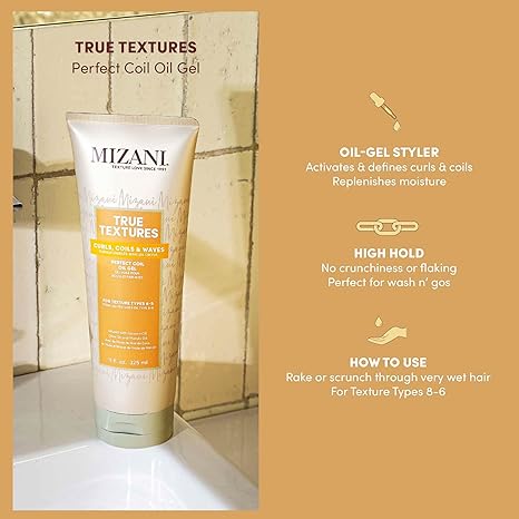 True Textures Perfect Coil Oil Curl Gel